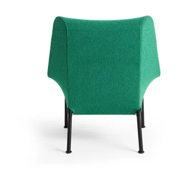 O2 Lounge Chair fåtölj - Soft green-svartlackerad stål - HAY