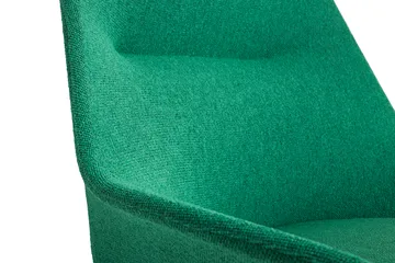 O2 Lounge Chair fåtölj - Soft green-svartlackerad stål - HAY