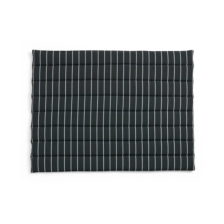 Outdoor Market dyna till soffa - Black-beige, 2-sits - HAY