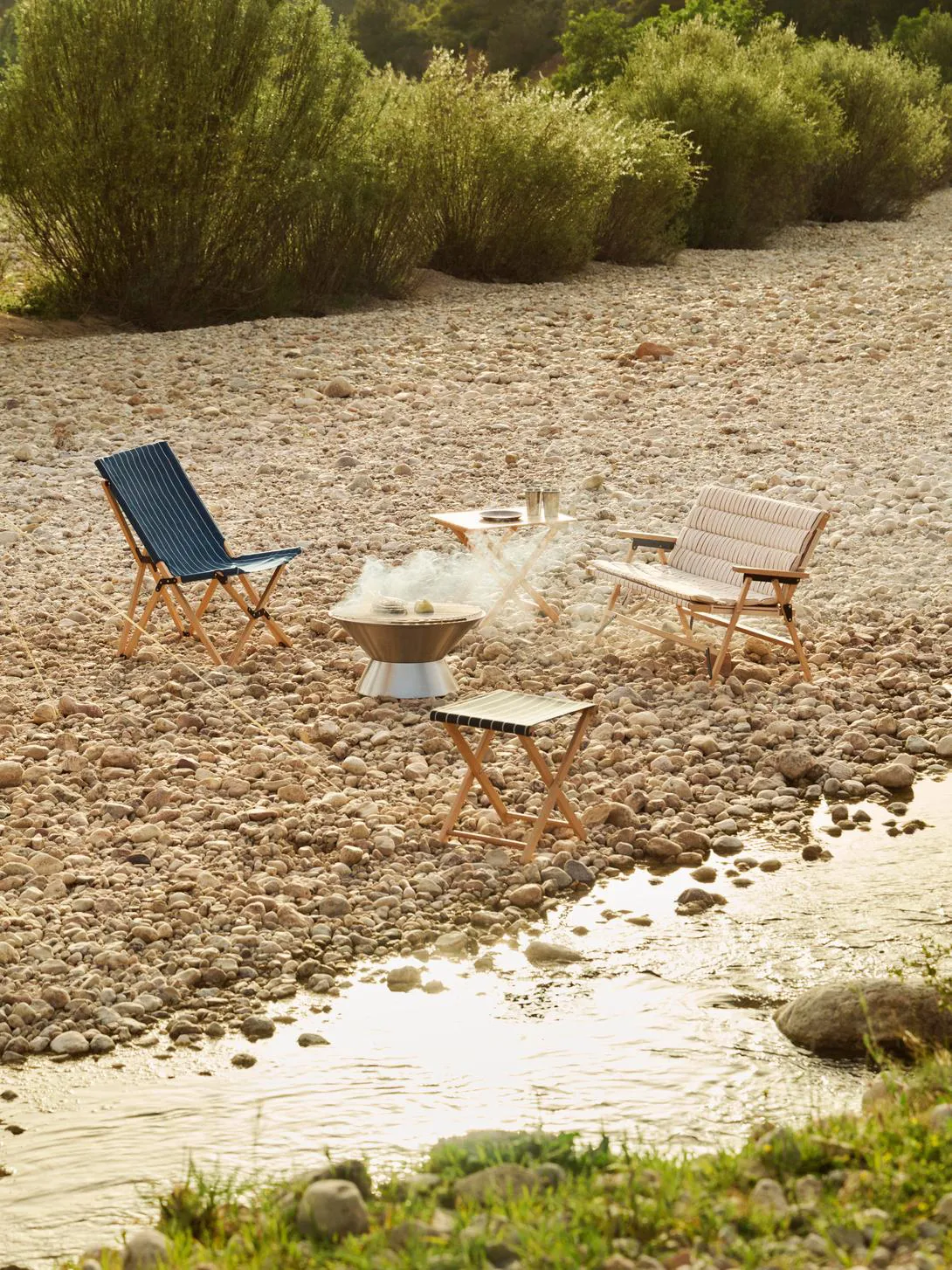 Outdoor Market grill, Rostfritt stål, Ø60 cm HAY