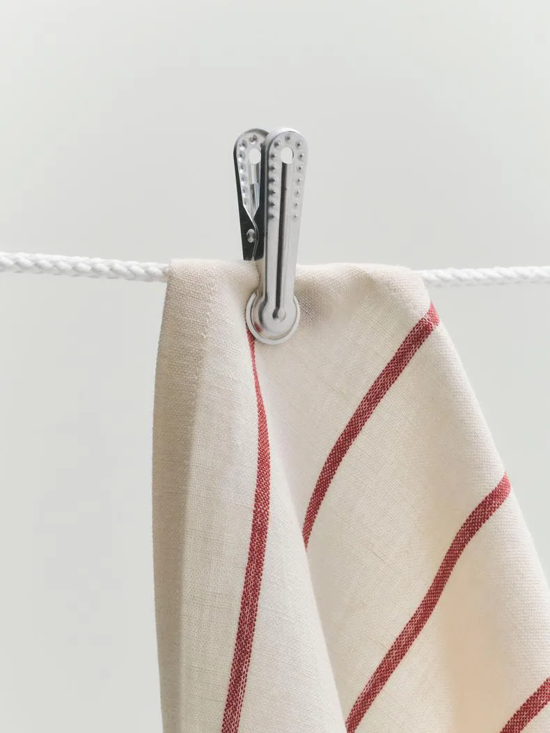 Outdoor Market kökshandduk, Beige-red, 2-pack HAY