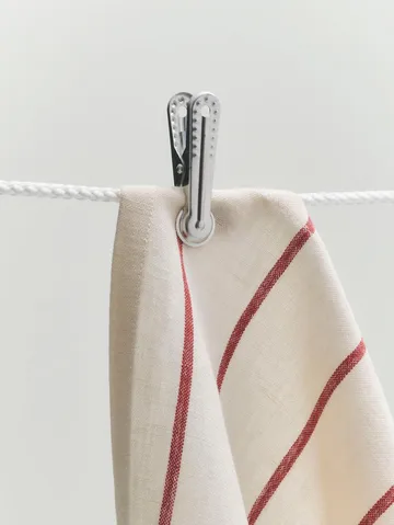 Outdoor Market kökshandduk - Beige-red, 2-pack - HAY