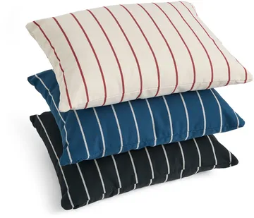 Outdoor Market kudde - Black-beige, 45x35 cm - HAY