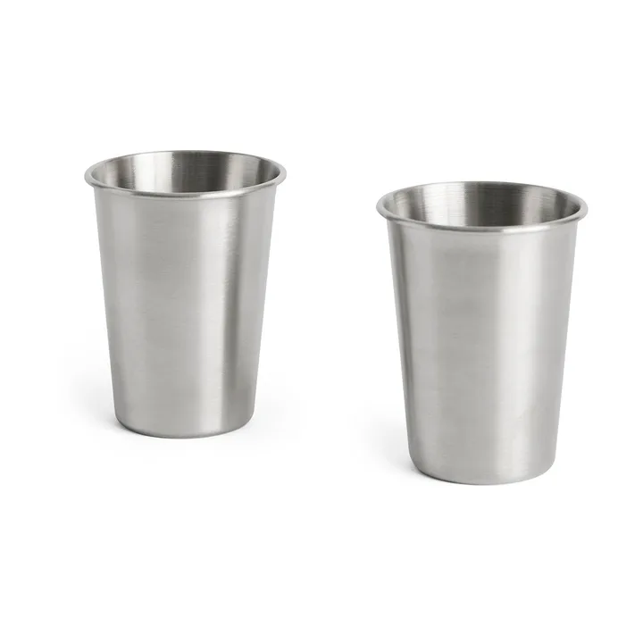 Outdoor Market mugg - Rostfritt stål, 350 ml, 2-pack - HAY