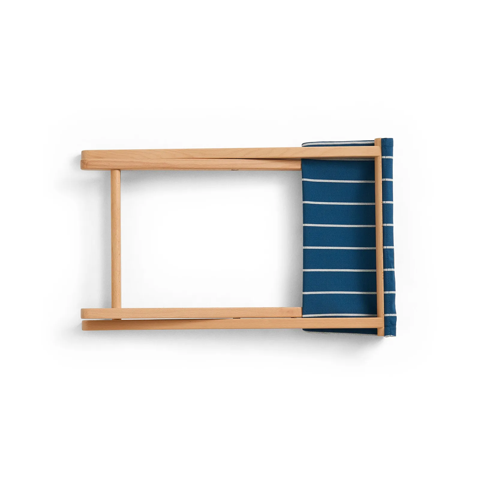 Outdoor Market pall ihopfällbar, Blue-beige HAY