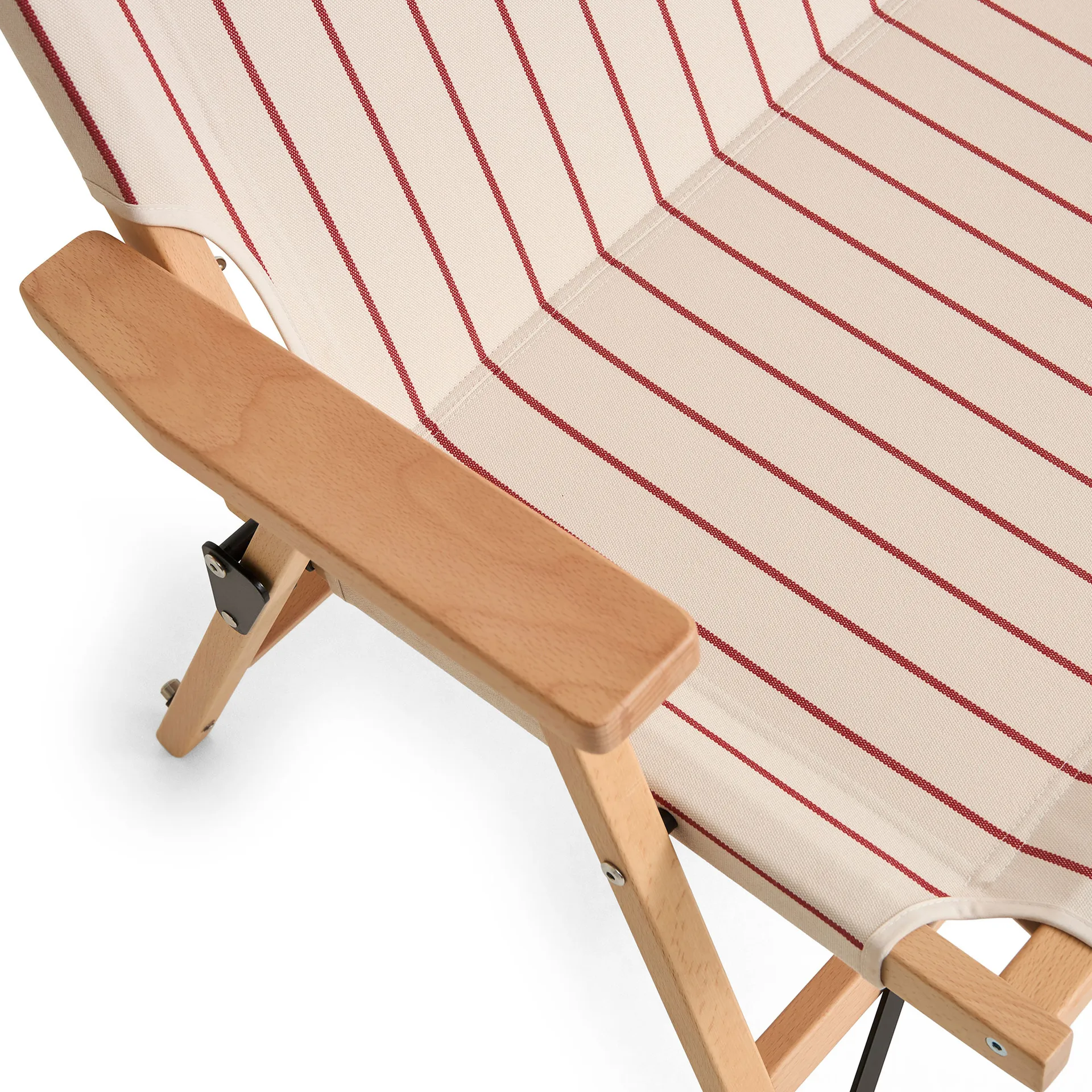 Outdoor Market soffa ihopfällbar, Beige-red, 2-sits HAY