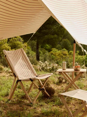 Outdoor Market solskydd - Beige-red, 200x240 cm - HAY