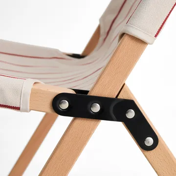 Outdoor Market stol ihopfällbar - Beige-red - HAY