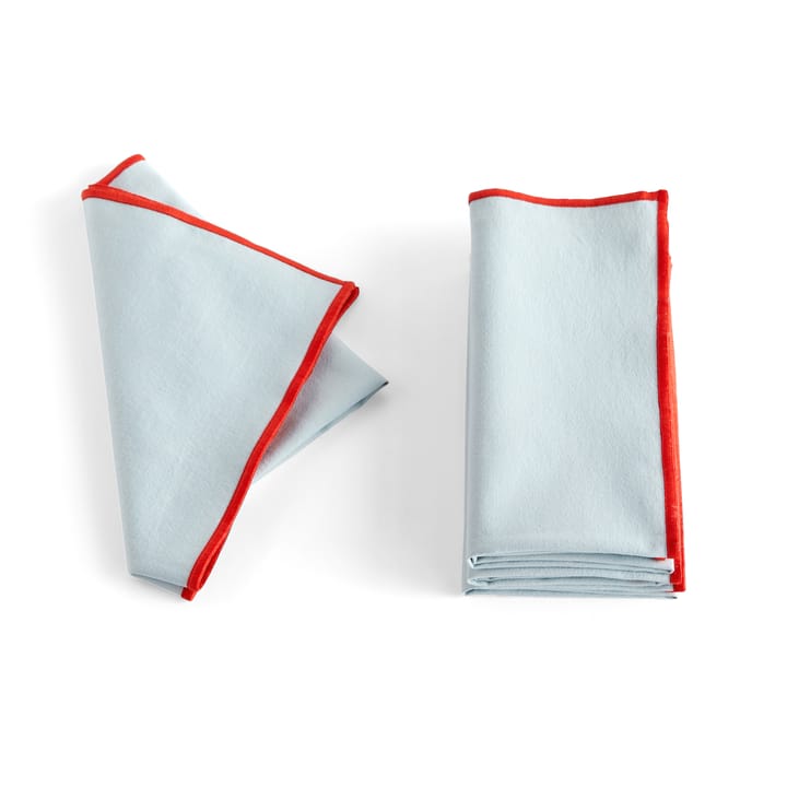 Outline tygservett 4-pack - Light blue - HAY