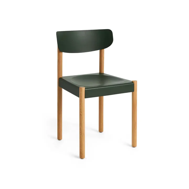 Pack Chair 10 stol - Oljad ek-palm green - HAY
