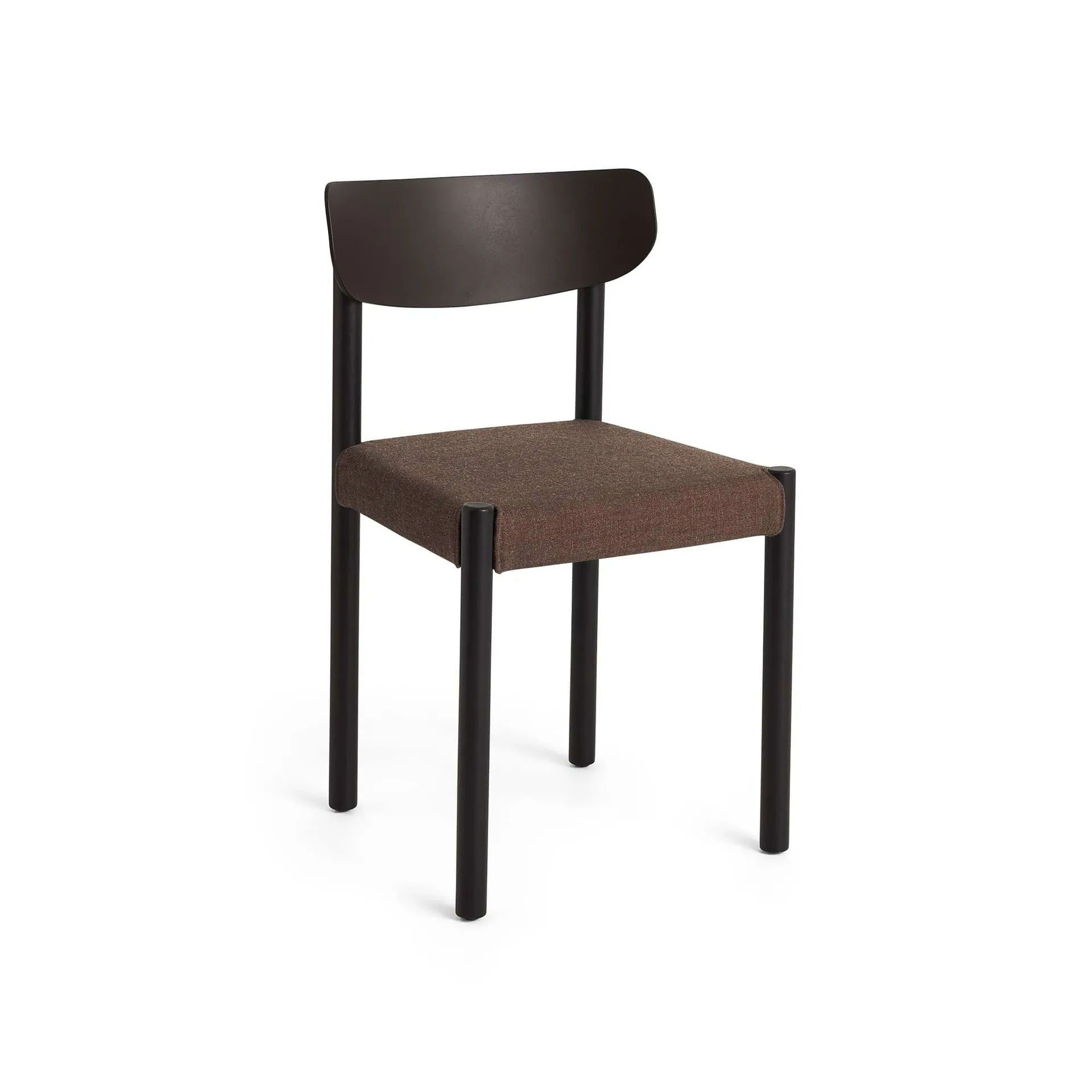Pack Chair 11 stol, Iron black ek-graphite brown-Remix 356 HAY