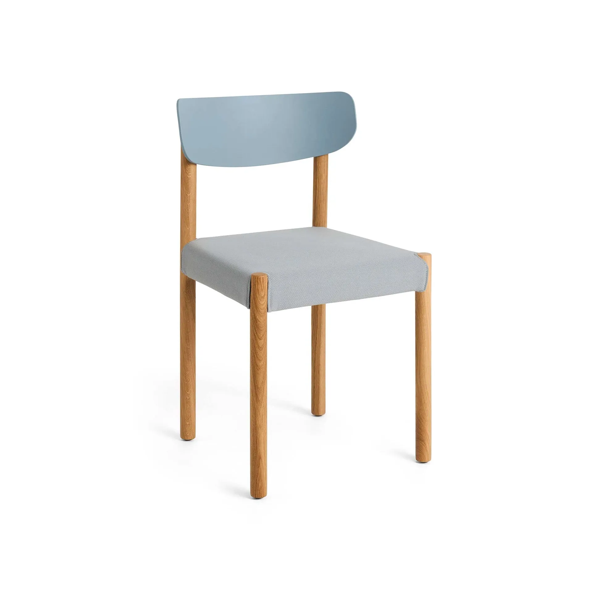 Pack Chair 11 stol, Oljad ek-ash blue-Steelcut 140 HAY