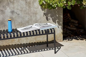 Palissade bänk 120x42 cm - Anthracite - HAY