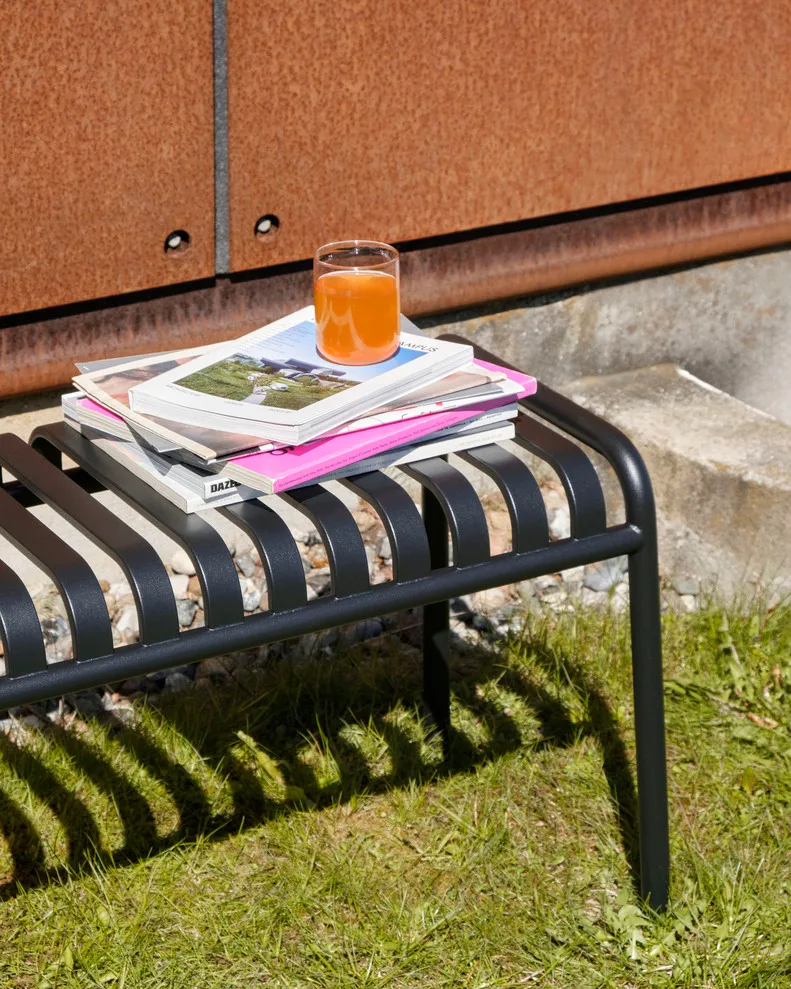 Palissade bänk 120x42 cm, Anthracite HAY