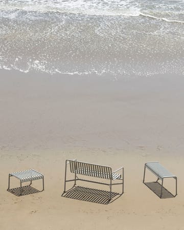 Palissade bänk 120x42 cm - Sky grey - HAY