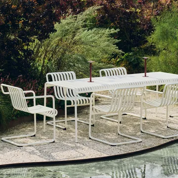 Palissade Cantilever Dining karmstol - Cream white - HAY