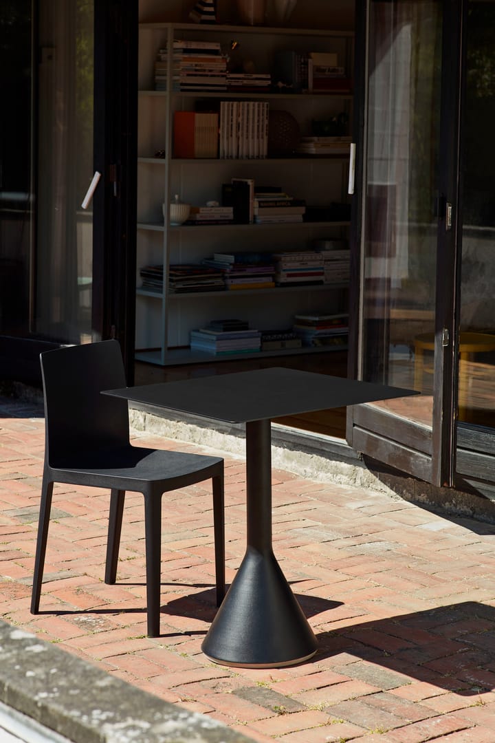 Palissade Cone kvadratiskt cafébord 65x65 cm - anthracite - HAY