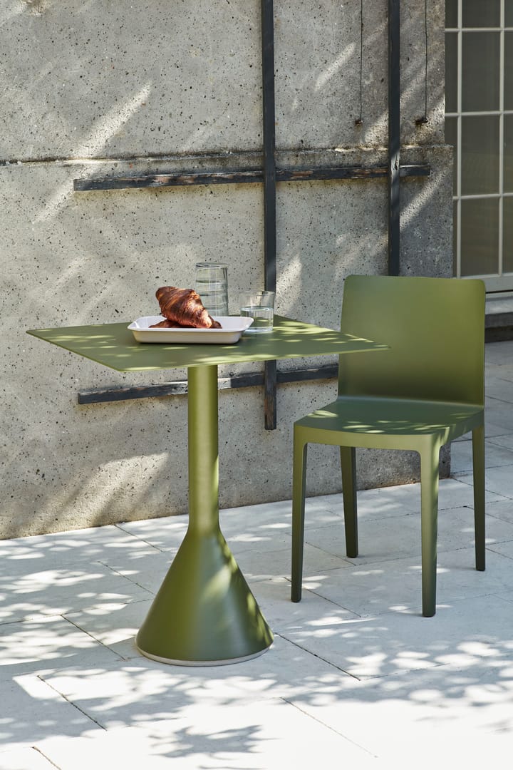 Palissade Cone kvadratiskt cafébord 65x65 cm, Olive HAY