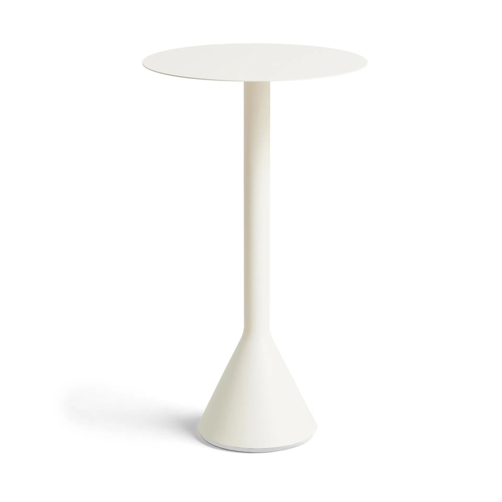 Palissade Cone runt cafébord, Cream white, Ø60 cm HAY