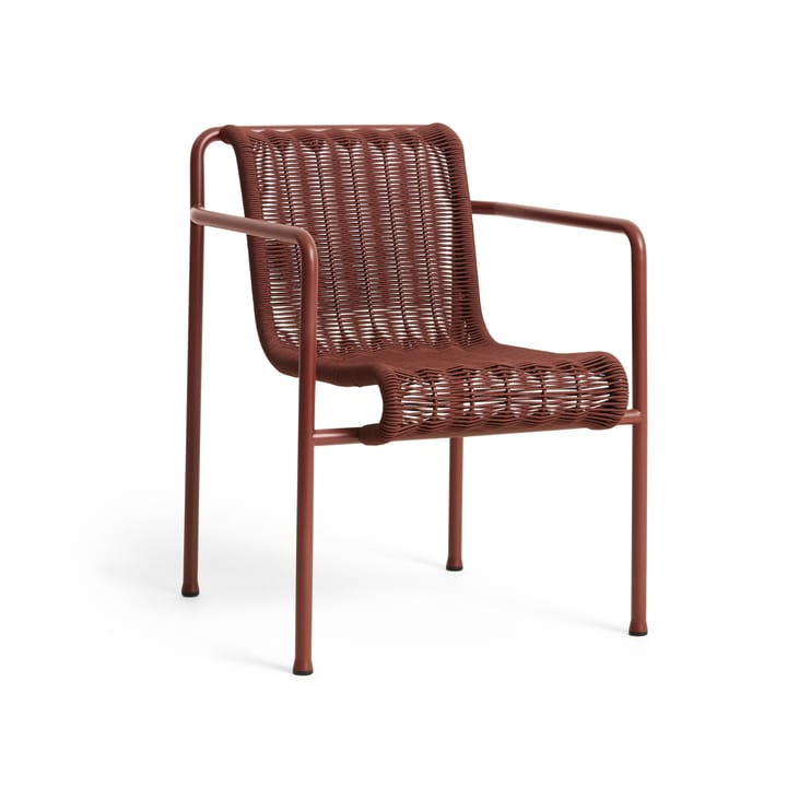Palissade Cord Dining karmstol - Iron red - HAY