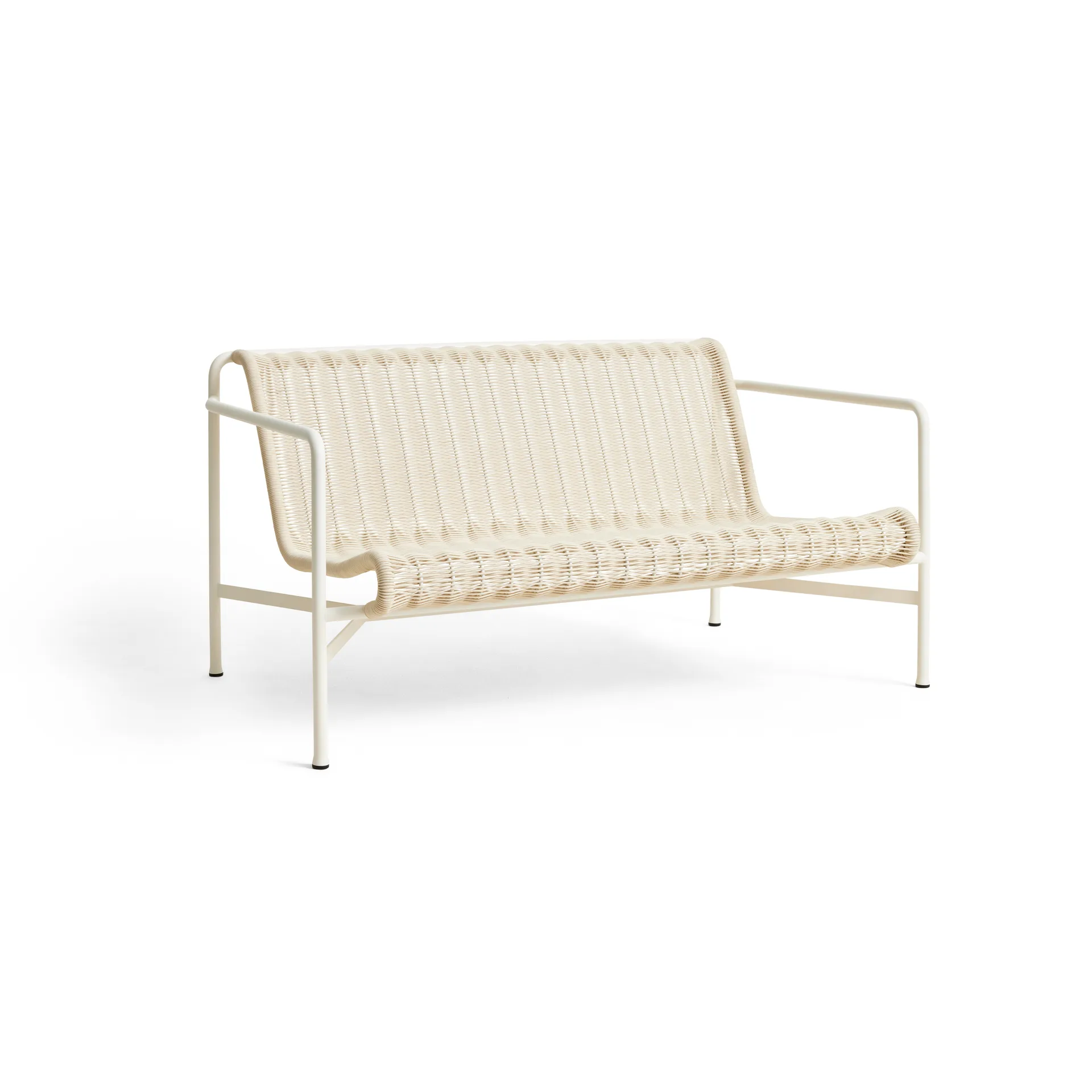 Palissade Cord loungesoffa, Cream white HAY