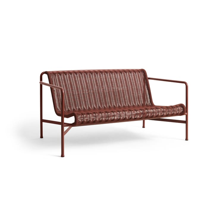 Palissade Cord loungesoffa - Iron red - HAY
