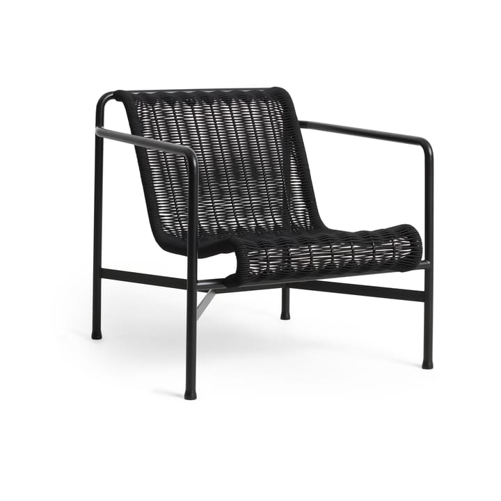 Palissade Cord Low loungefåtölj - Anthracite - HAY