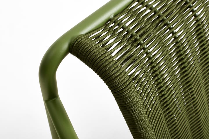 Palissade Cord Low loungefåtölj, Olive HAY