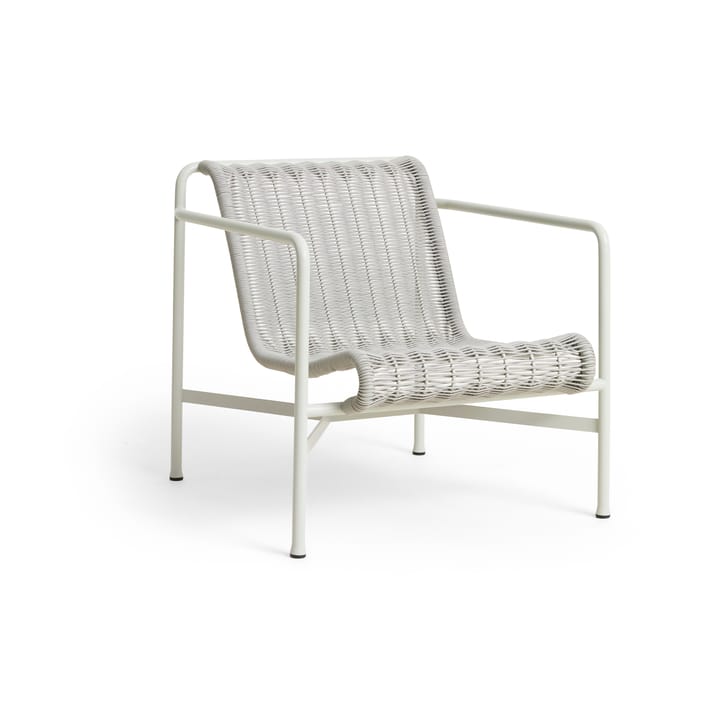 Palissade Cord Low loungefåtölj - Sky grey - HAY