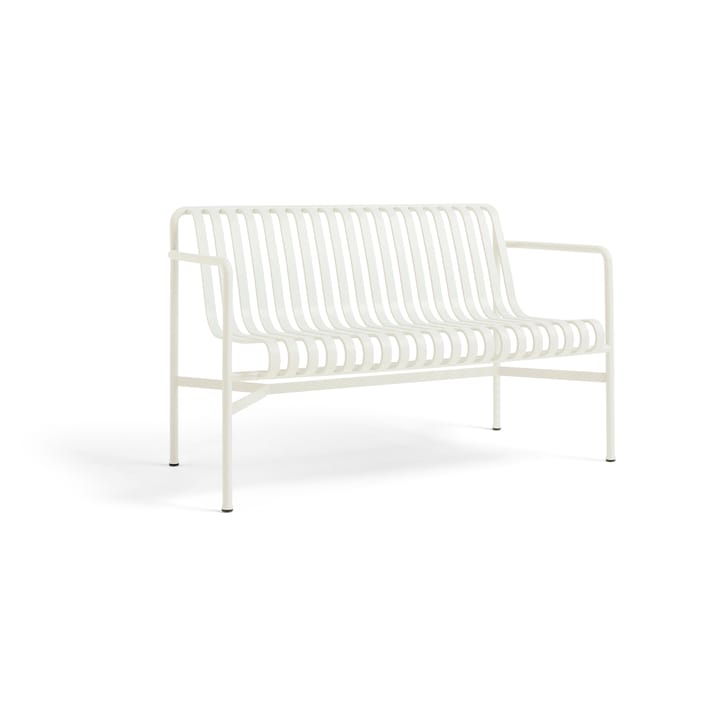 Palissade Dining bänk med armstöd - Cream white - HAY