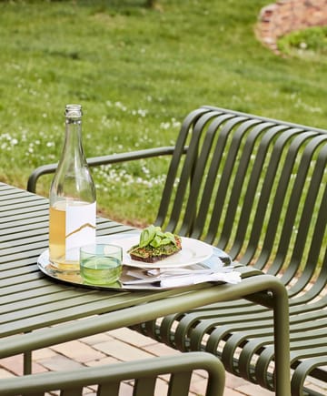 Palissade Dining bänk med armstöd - Olive - HAY