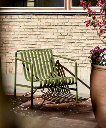 Palissade Low loungefåtölj - Olive - HAY