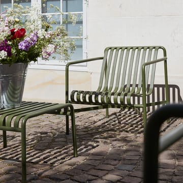 Palissade Low loungefåtölj - Olive - HAY