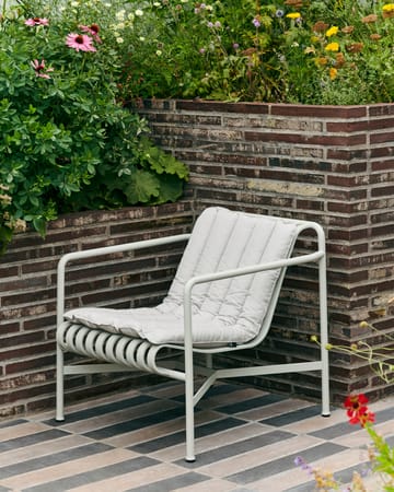 Palissade Low loungefåtölj - Sky grey - HAY
