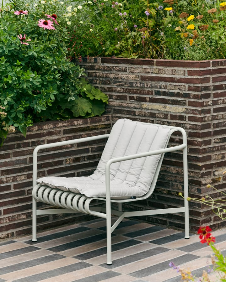 Palissade Low loungefåtölj, Sky grey HAY