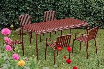 Palissade matbord 170x90 cm - Iron red - HAY