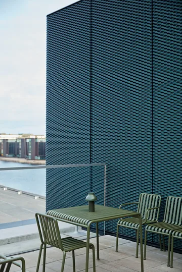 Palissade matgrupp 2 stolar 82,5x90 cm olive - undefined - HAY