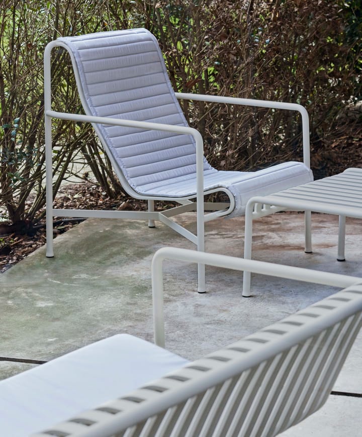 Palissade Ottoman fotpall, Sky grey HAY