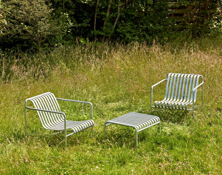 Palissade Ottoman fotpall, Sky grey HAY