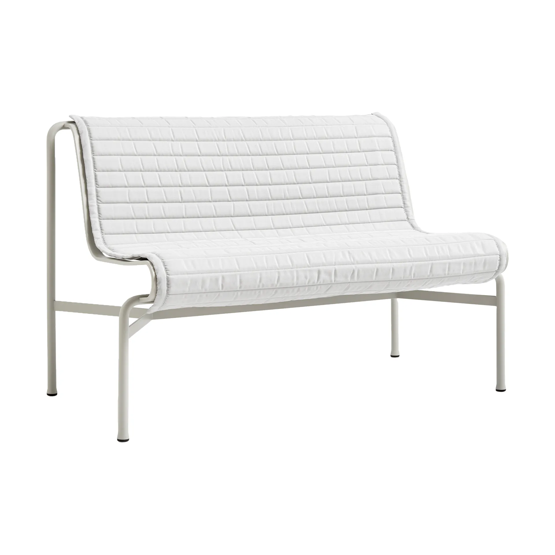 Palissade Quilted dyna, Sky grey, till Dining bänk HAY