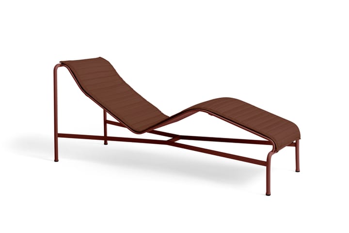 Palissade schäslong, Iron red HAY