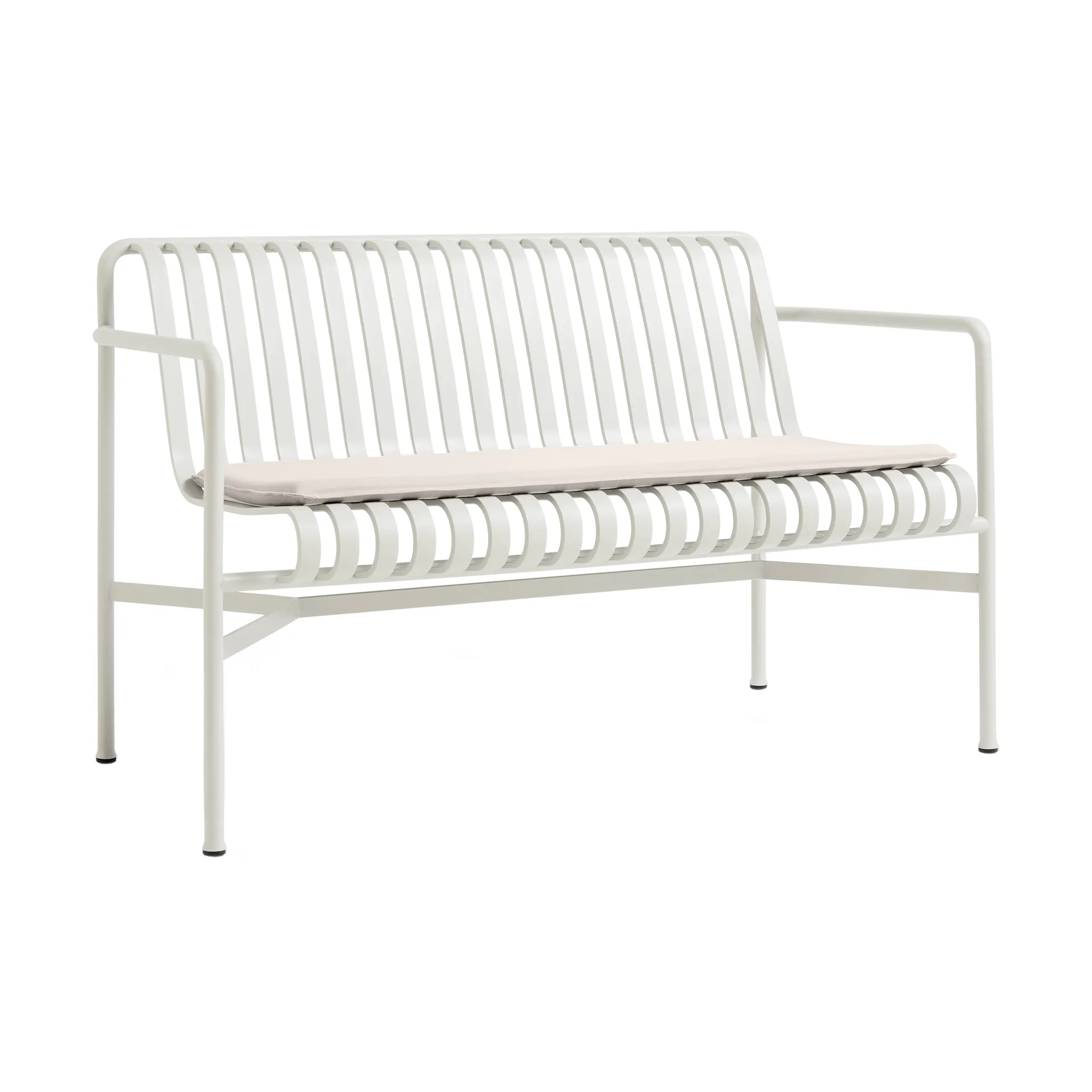 Palissade sittdyna till Dining bänk, Cream white HAY