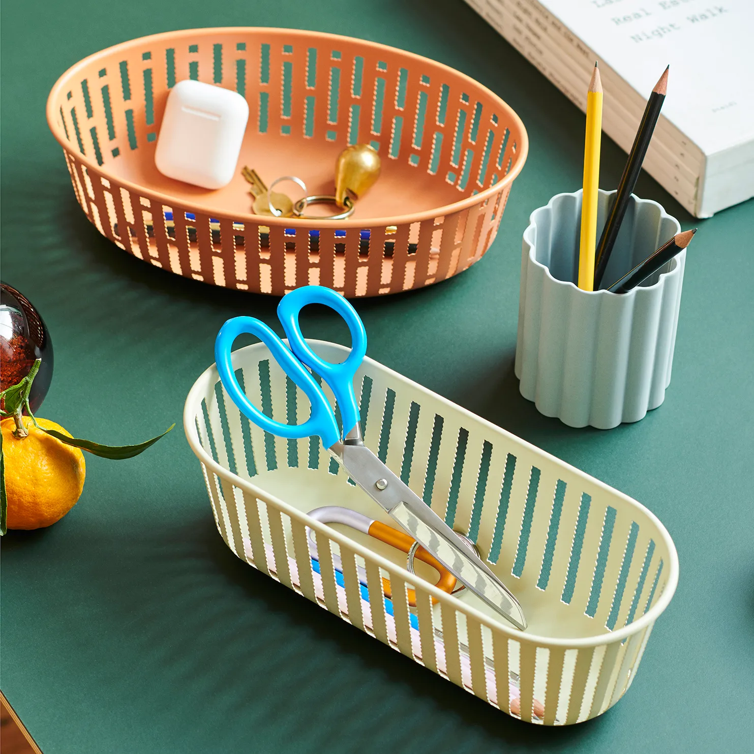 Panier korg avlång, Sand HAY