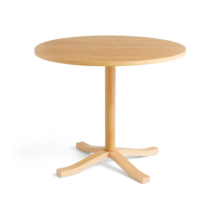 Pastis Table matbord Ø90 - Lacquered oak - HAY