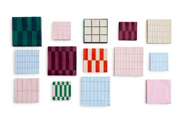 Pattern Lunch servett 33x33 cm 20-pack - Off white-red - HAY