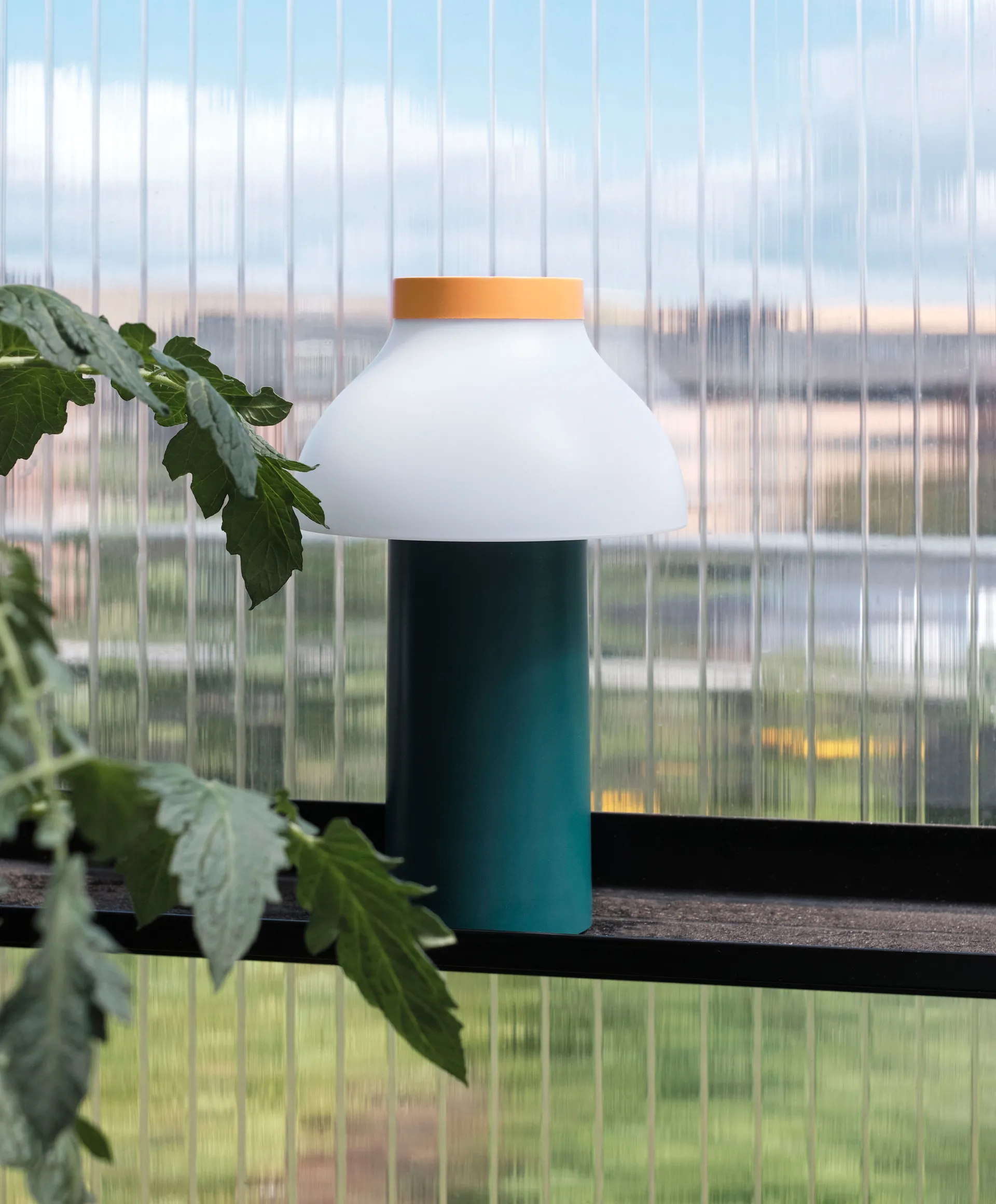 PC Portable bordslampa, Ocean green HAY