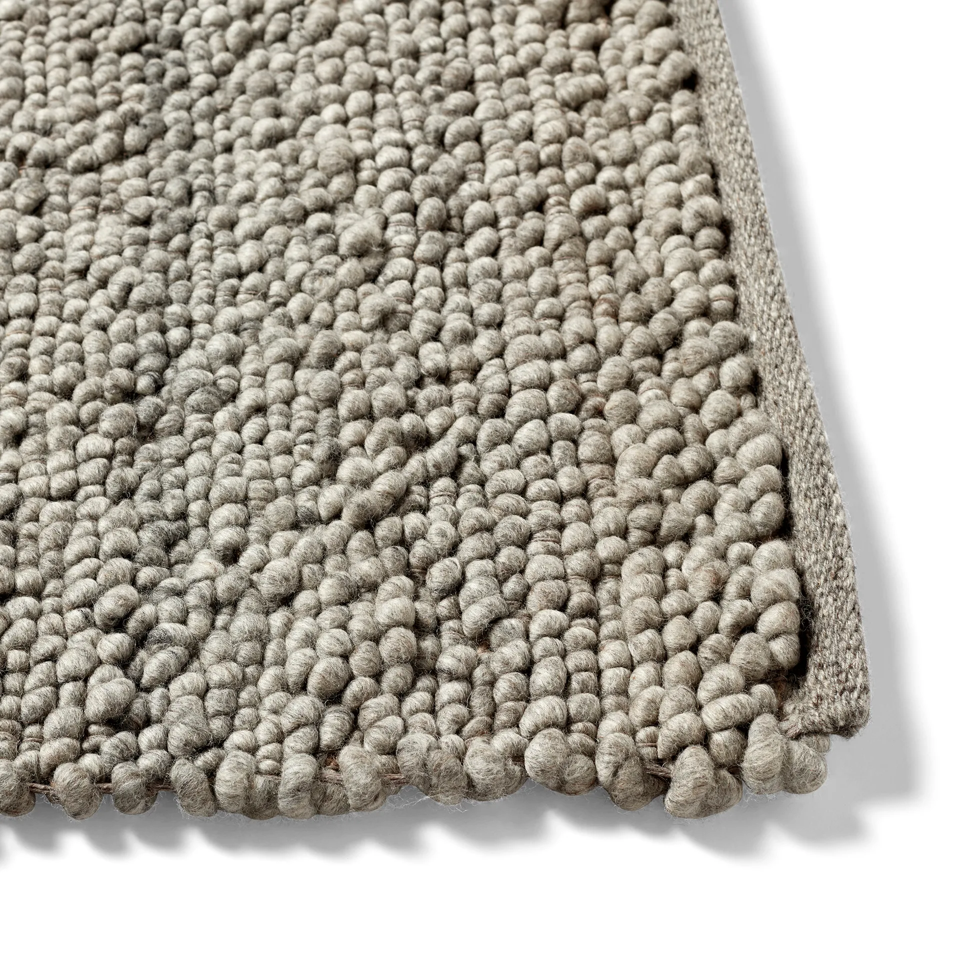 Peas Random ullmatta 170x240 cm, Medium grey HAY