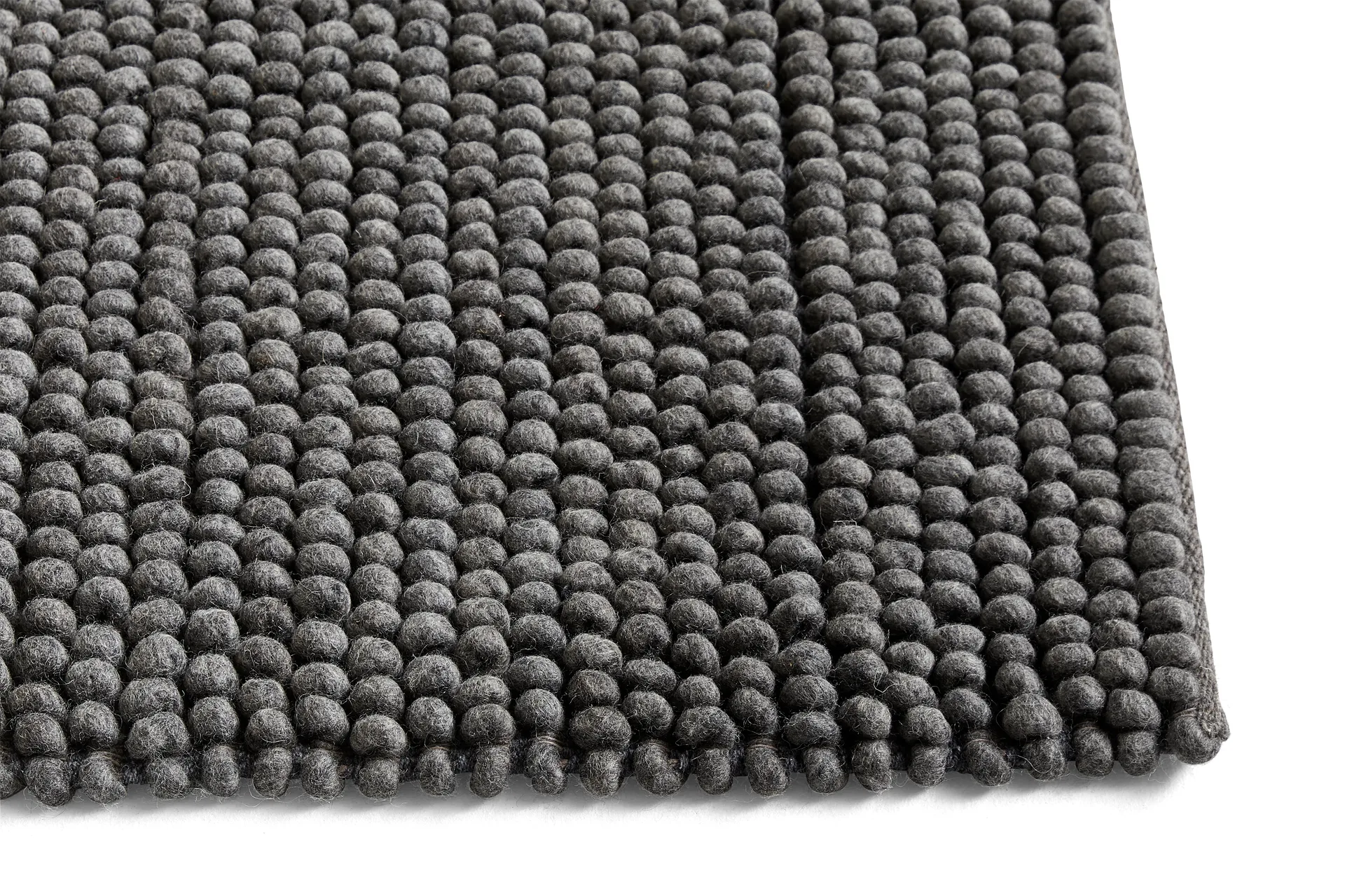 Peas ullmatta 140x200 cm, Dark grey HAY