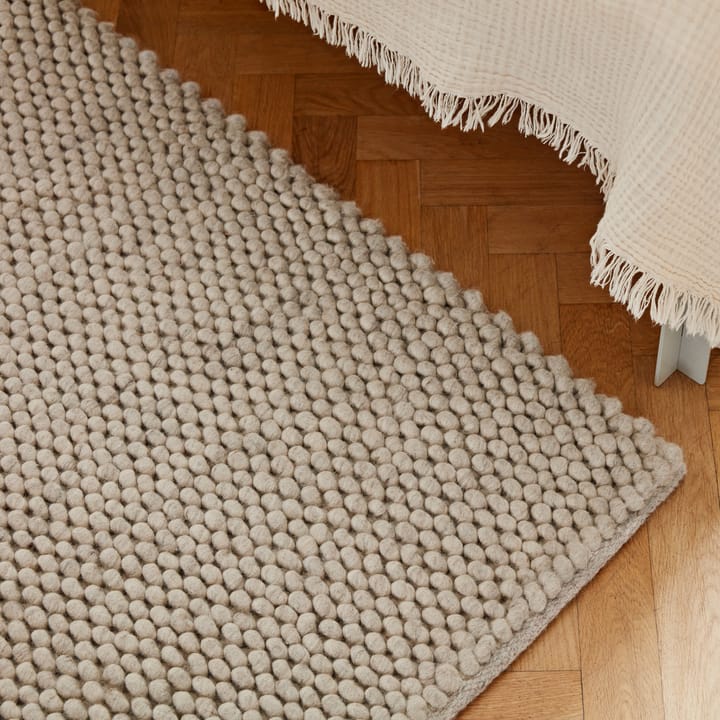Peas ullmatta 140x200 cm, Soft grey HAY