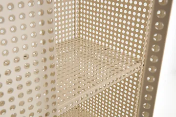 Perforated Cabinet skåp large - Eggshell - HAY